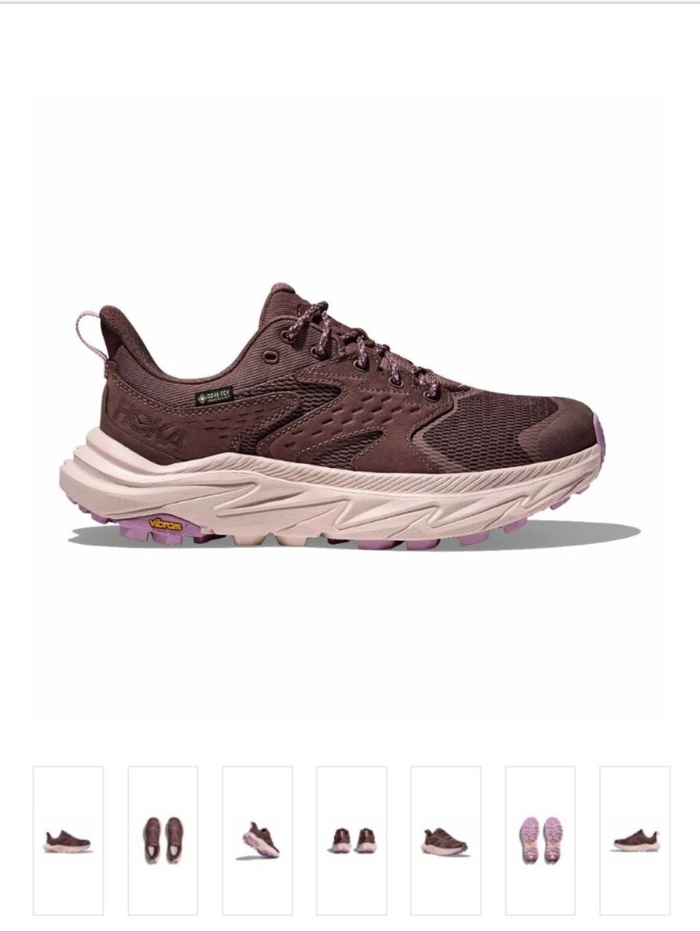 Brand New Never Worn HOKA Women's Anacapa 2 Low GTX  Gore-Tex Trail Shoe Size 8
